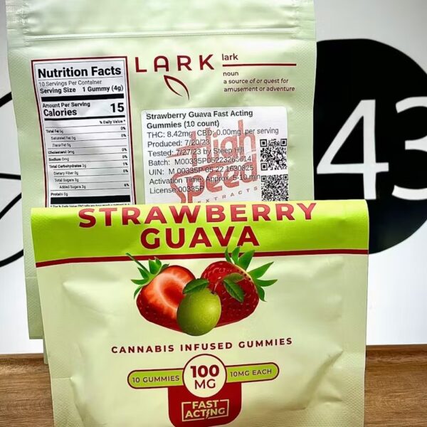 Strawberry Guava Fast Acting Gummies